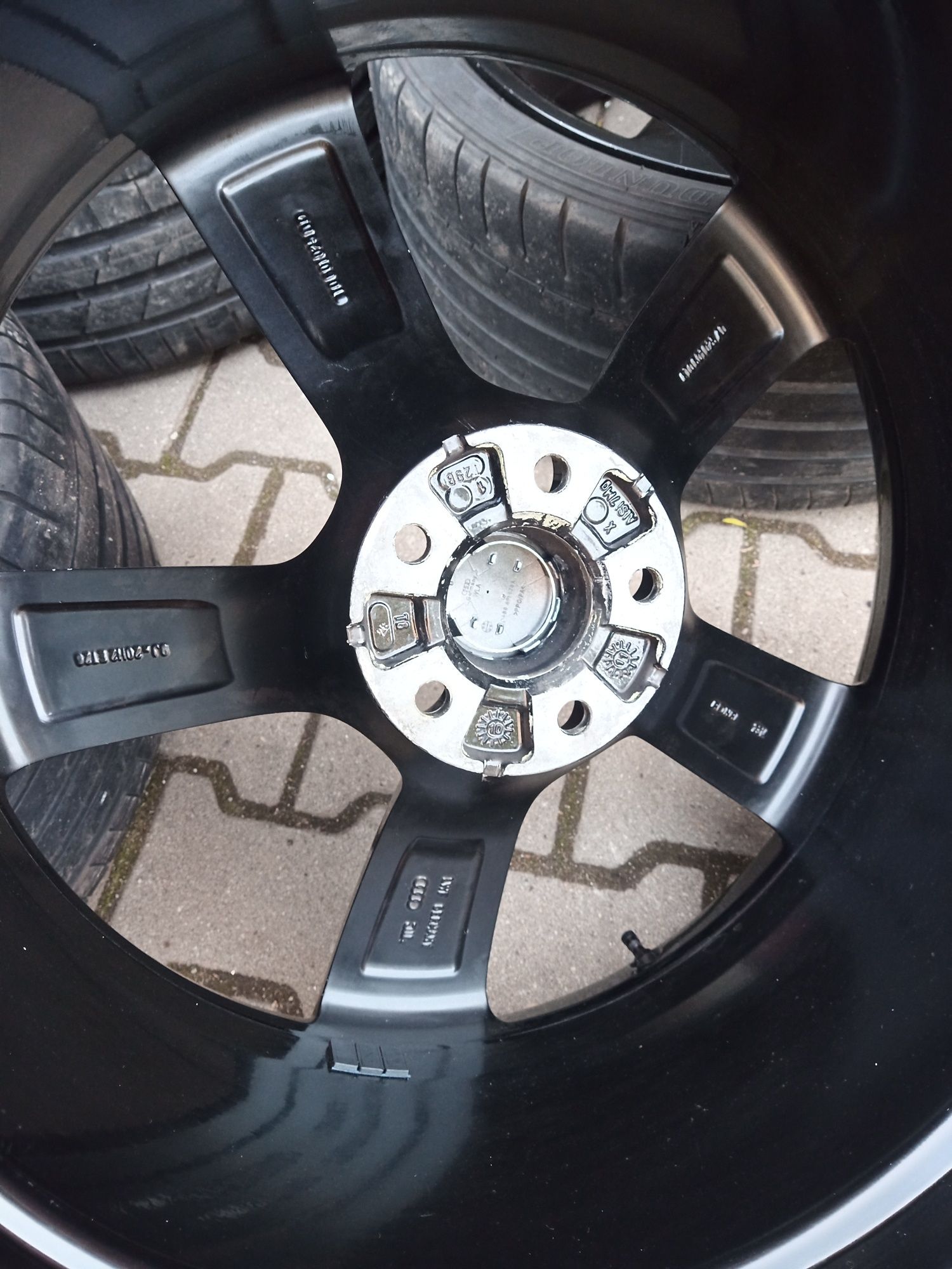 audi oe ronal  et 26 J9 20" rotor black