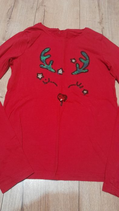 Bluza z długim rękawem 158cm