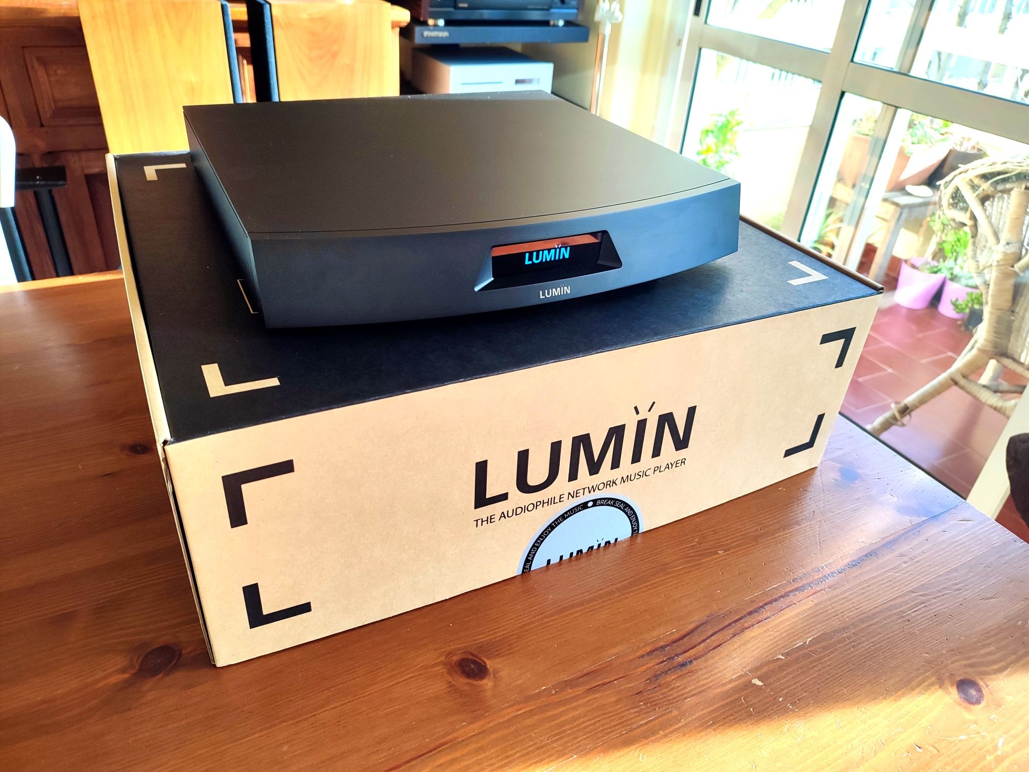 LUMIN U2 [Reservado] Audiophile Network Streamer Transport C/Novo!