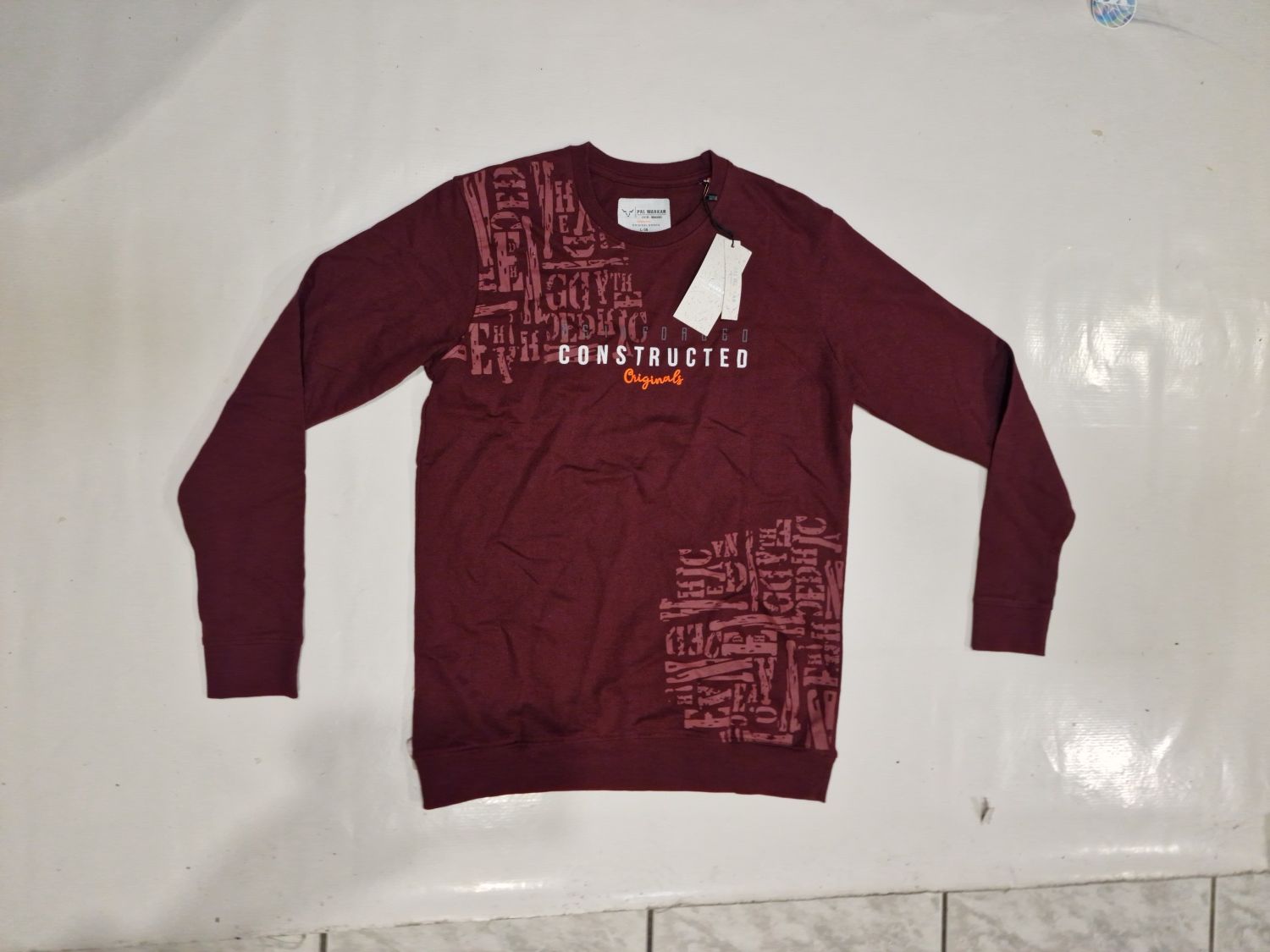 Bluza Pal Warkar dizajneraska roz,M/L,koszulka longsleeve