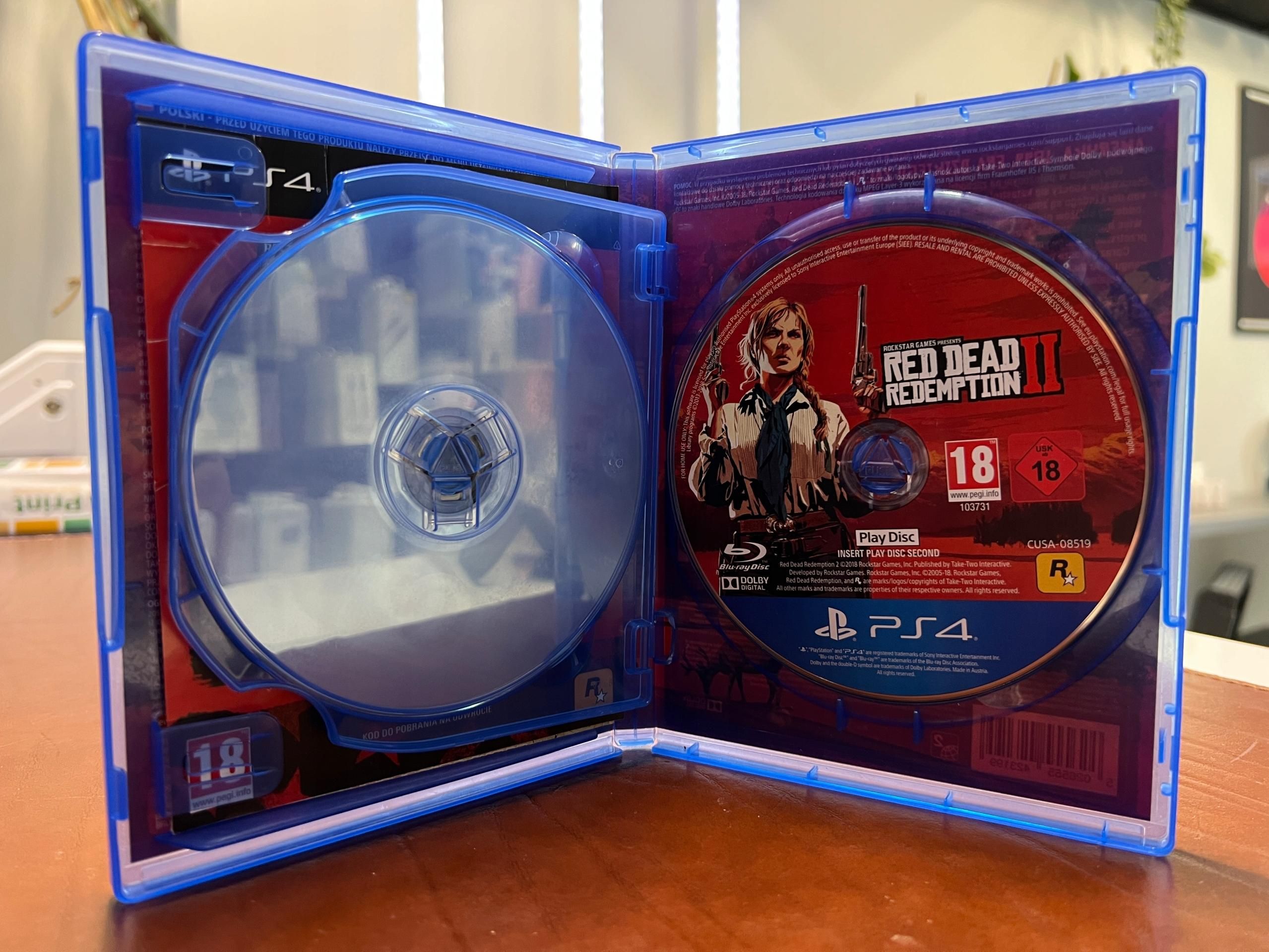 PS4 Red Dead Redemption 2 Po Polsku