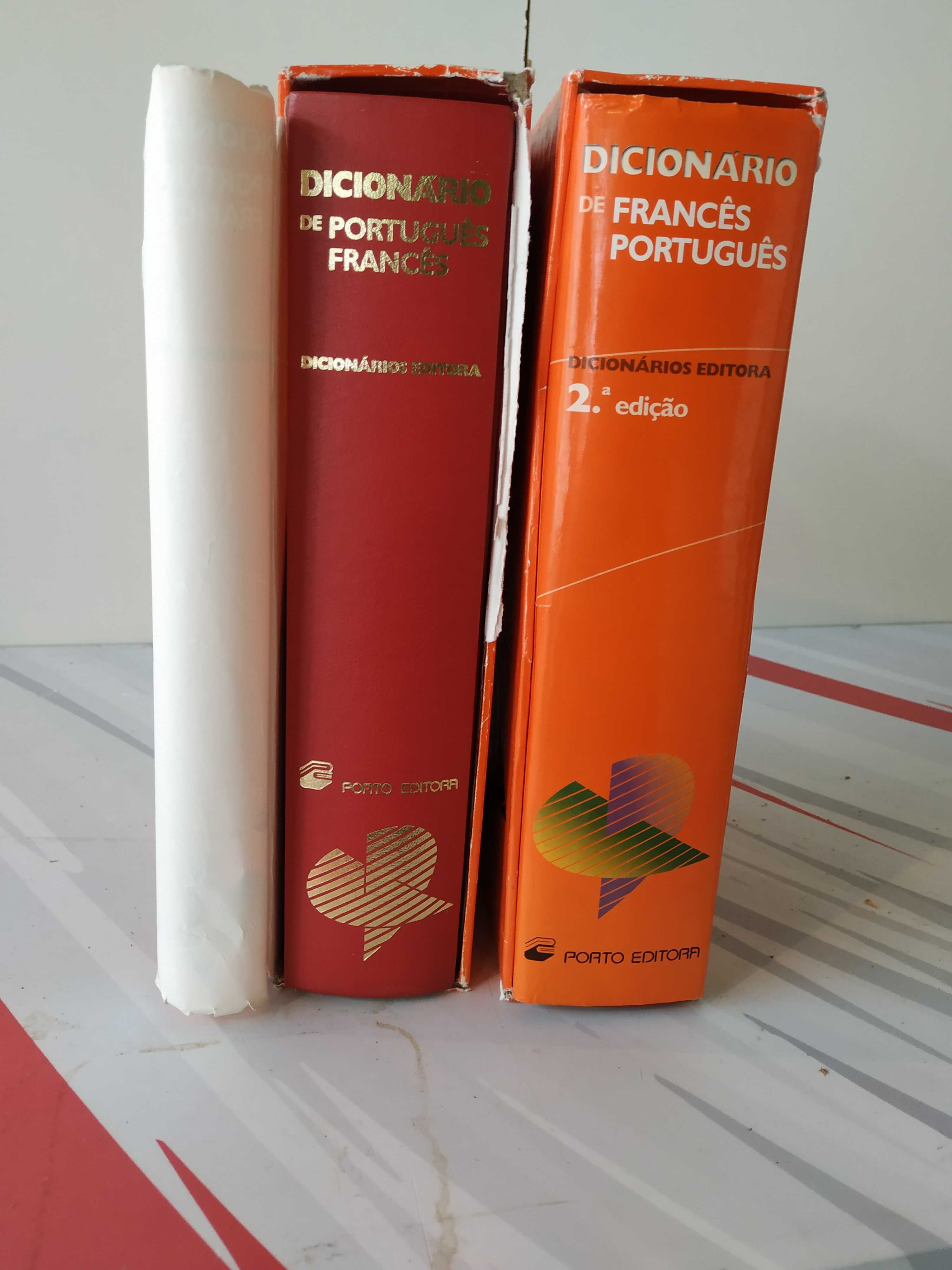 Dicionários Português-Francês e Francês-Português 2 volumes