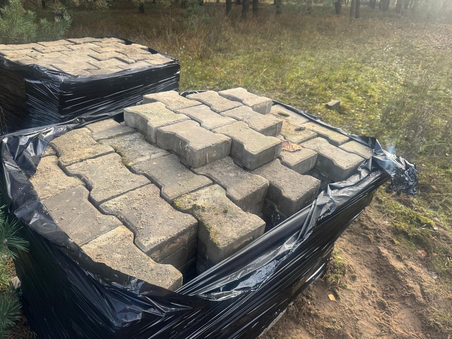 Kostka brukowa używana z rozbiórki