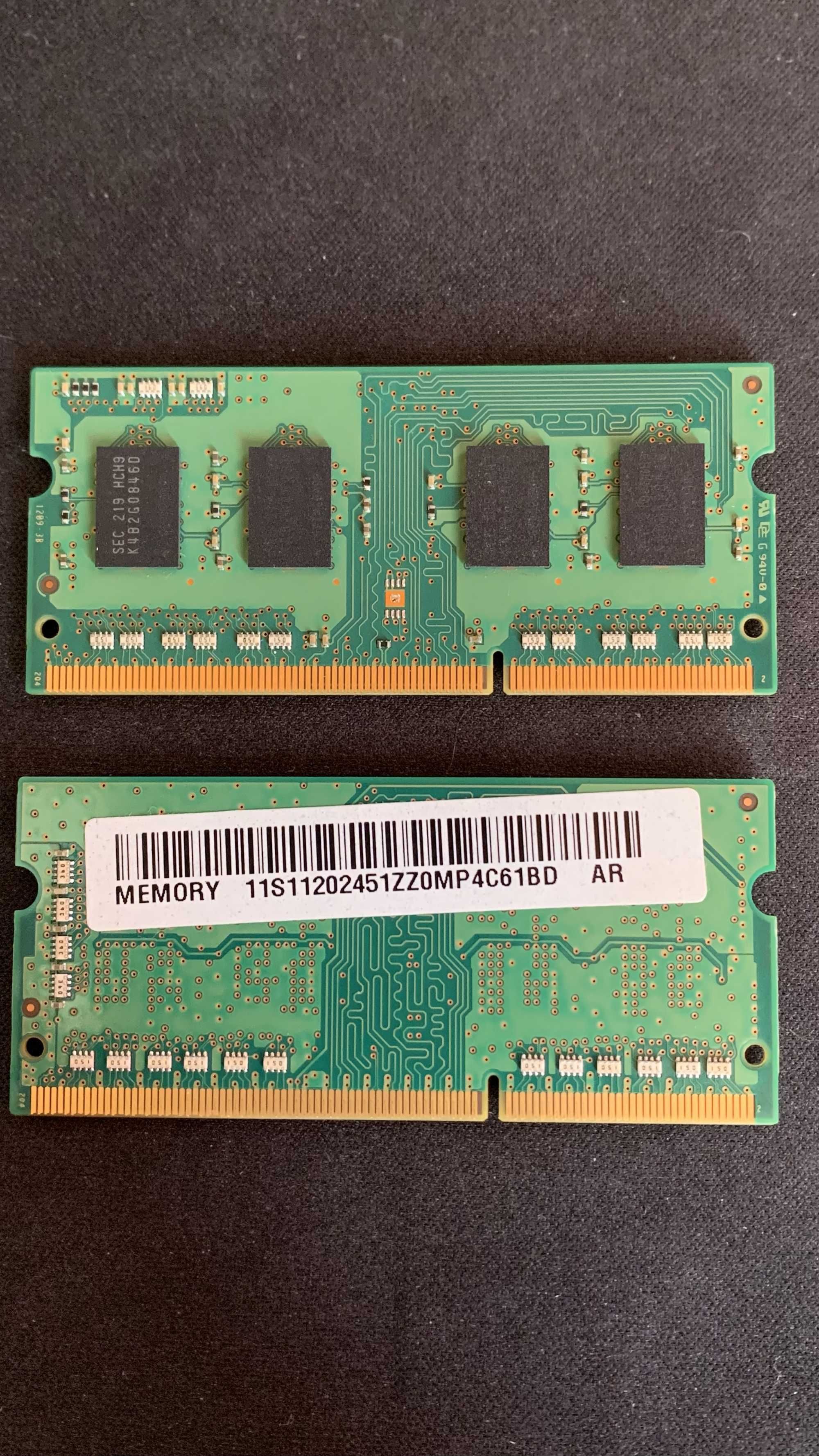 Pamięć RAM Samsung 2x2GB DDR3 SO-DIMM do laptopa