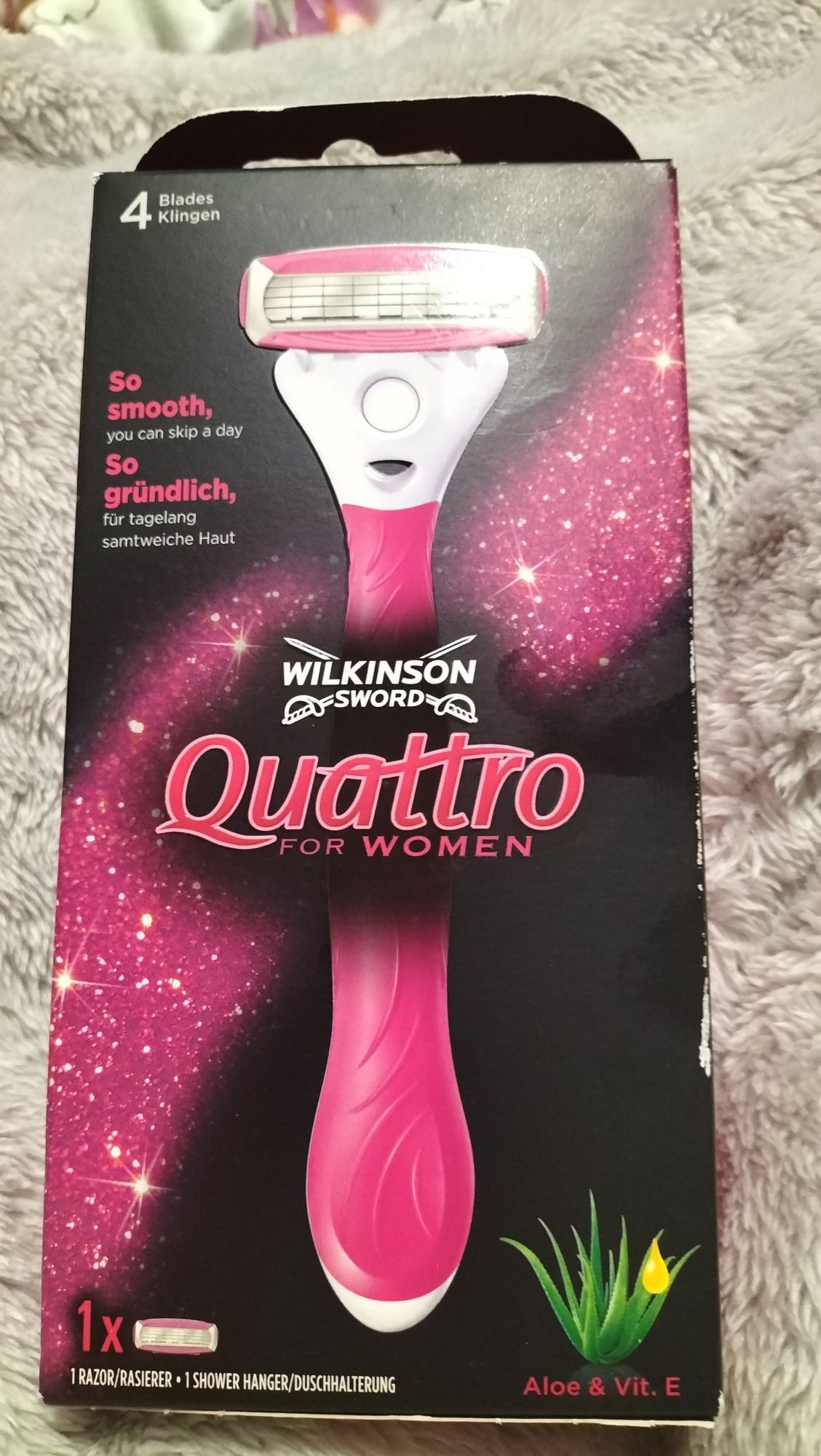 Maszynka Wilkinson Sword Quattro damska,1 wkład