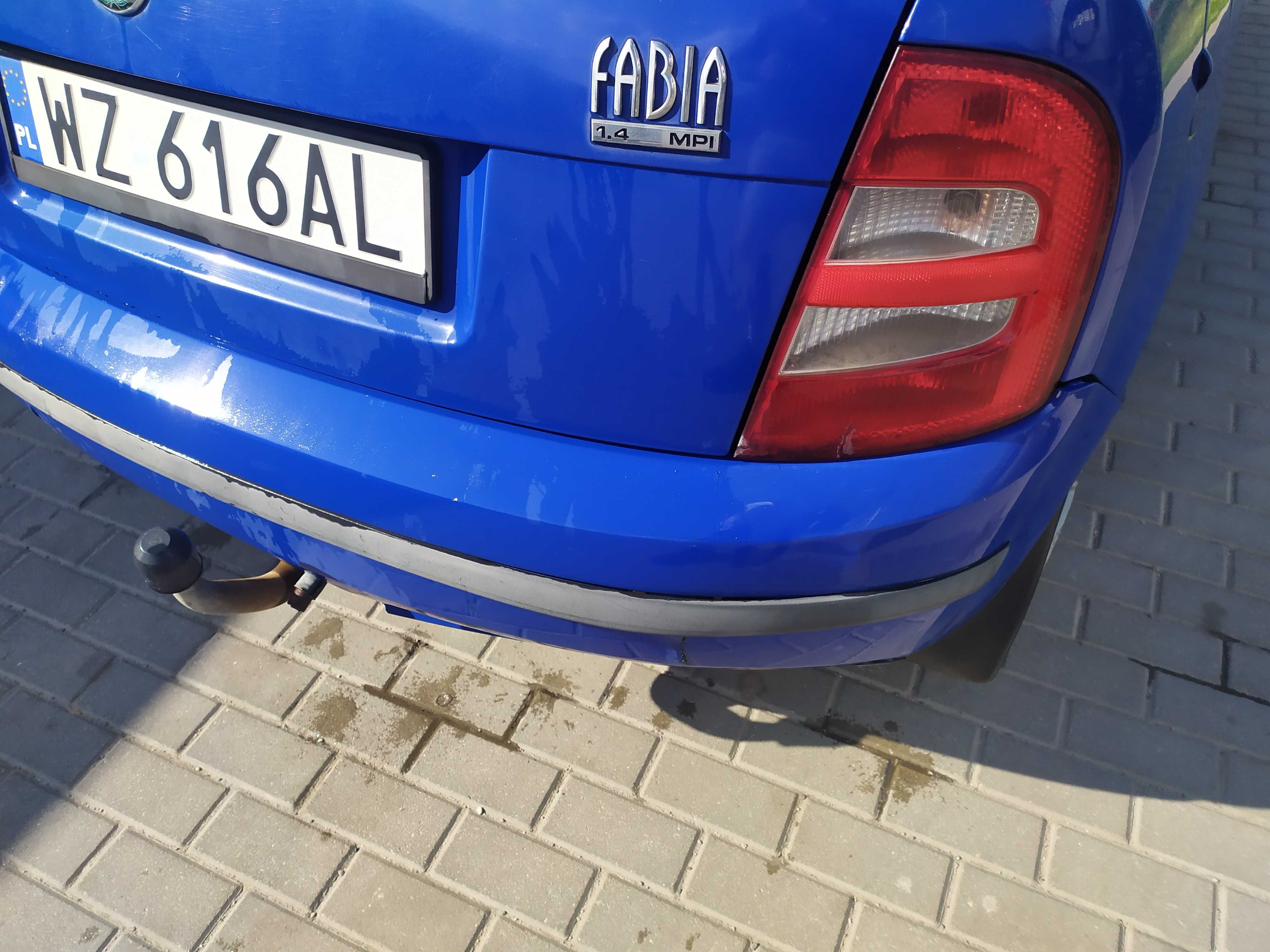 Skoda Fabia 2001 r. 1.4 MPI   128 tyś km