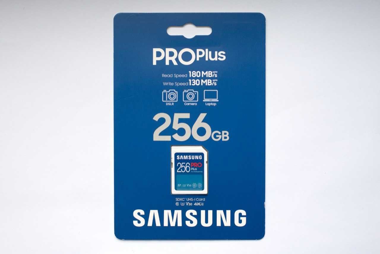 Samsung PRO Plus Full Size 256GB SDXC Memory Card UHS-I, U3 ОРИГІНАЛ