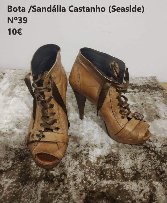 Botim castanho Seaside n°39