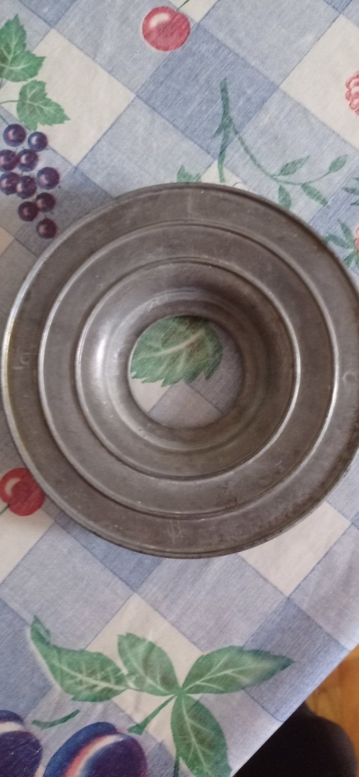Круг металлический  для стерилизации  банок. СССР.