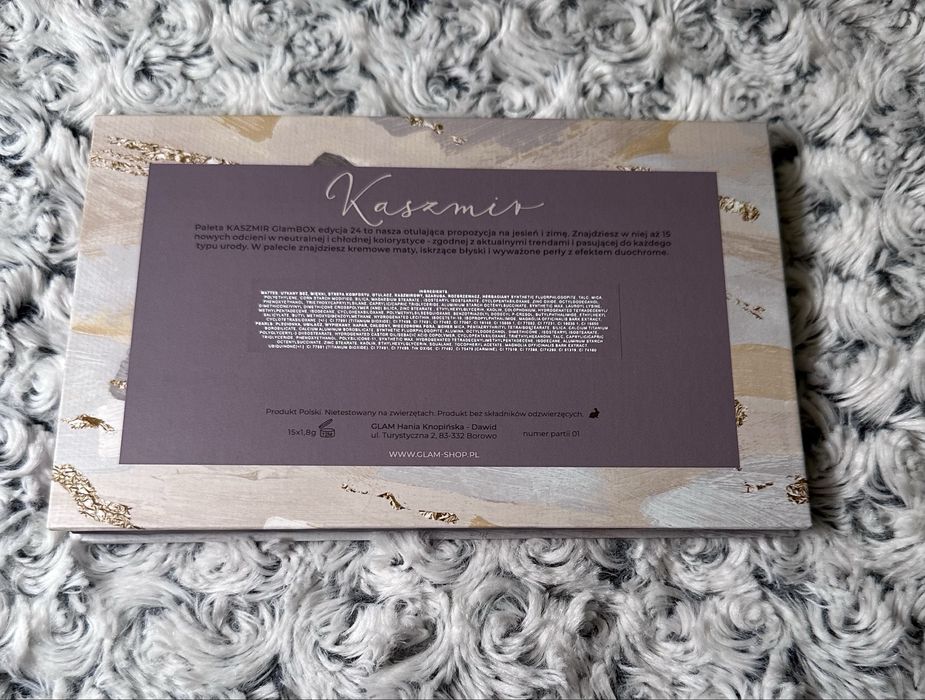 Glam Shop Kaszmir - paleta cieni do oczu