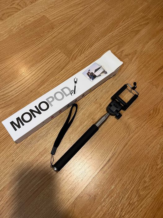 Monopod / Pau Selfie Extensível com Suporte para Telemóvel