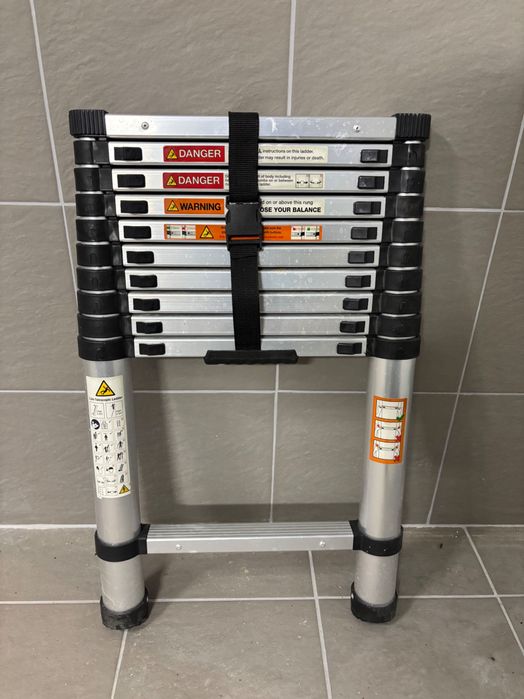 Drabina teleskopowa aluminiowa, wysokość 3,2m