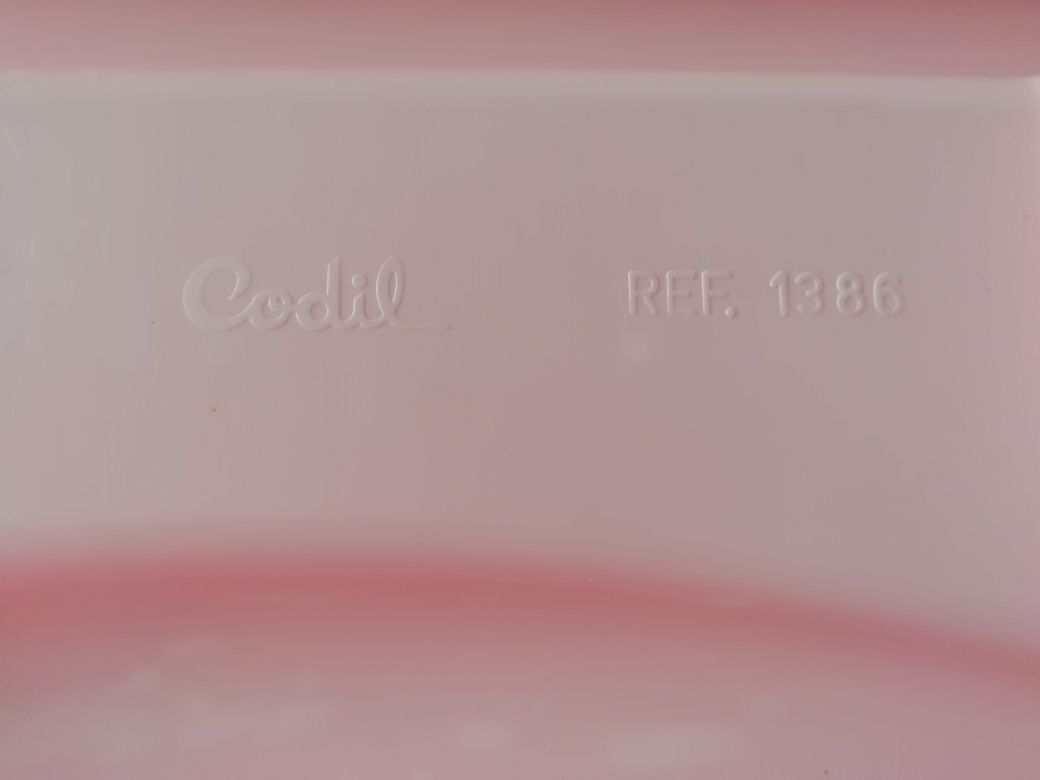 Banheira bebe criança rosa marca Codil