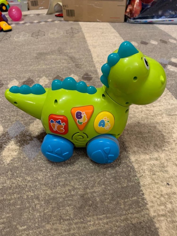 Интерактивная игрушка Hola Toys Динозавр 0+ 1+ 2+