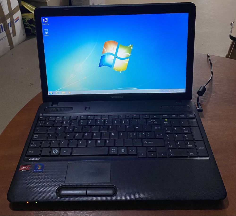 ноутбук Toshiba C650D-10L 15,6"/4GB RAM/300GB HDD! N1176