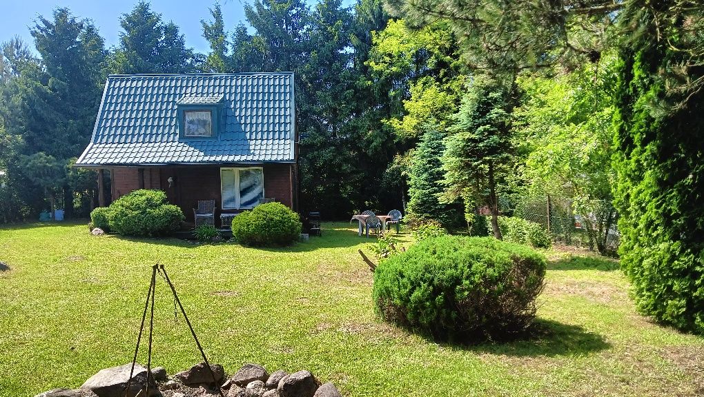 Domek nad jeziorem Strzepcz