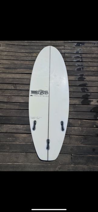 Prancha Surf JS 6'0 XERO EASY RIDER PE Squash Tail - White
