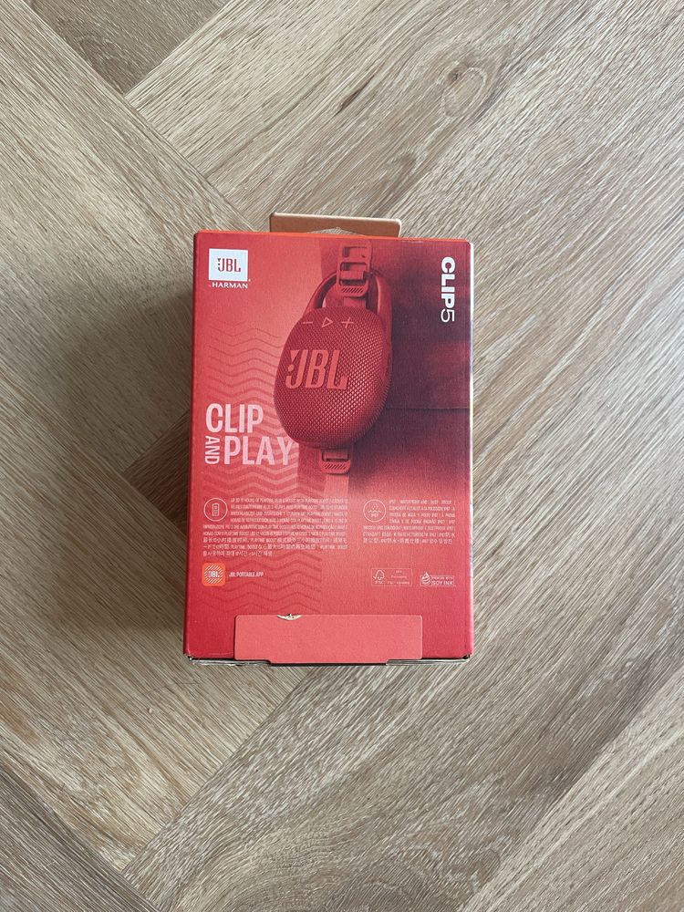 JBL clip5 nova nunca aberta