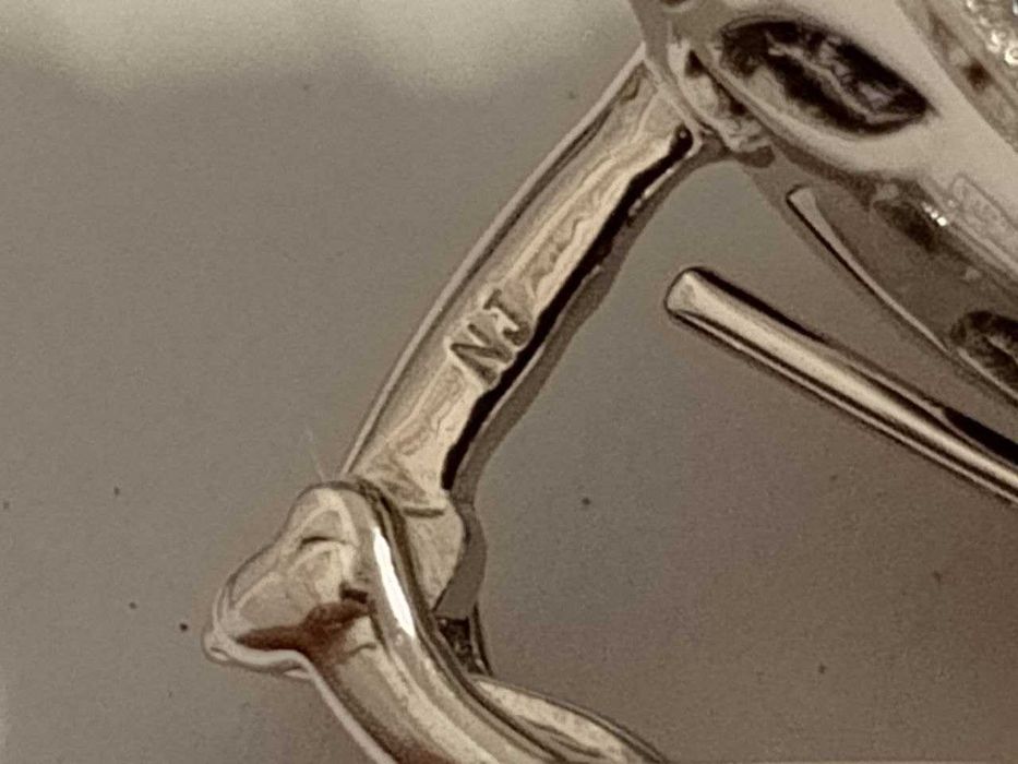 Серьги NICO JULIANY с сапфирами и бриллиантами, оригинал (арт. 6095)