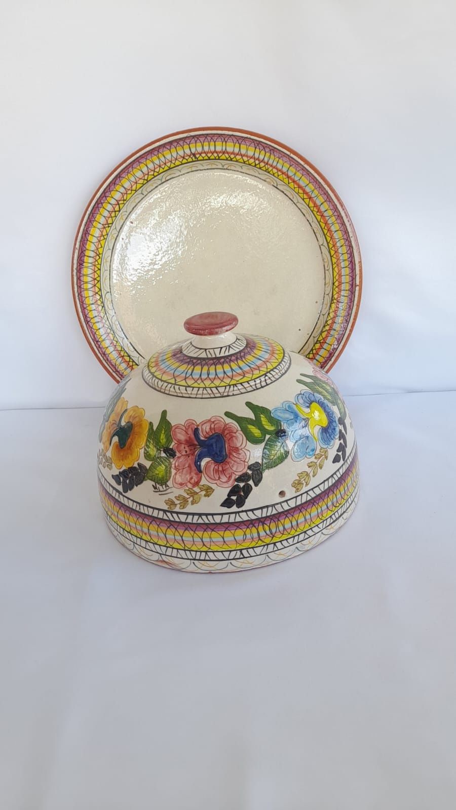 OLARIA PORTUGUESA PEÇA Pintado à Mão