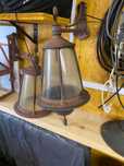2 Stylowe  lampy  wisząca vintage / retro – czerwona