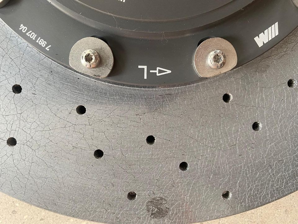 tarcza tyŁ hamulcowa nowa ceramiczna lewa bmw f90 m5 f91 m8