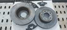 Tarcze przod przednie z klockami ATE bmw e60 e61 530d 324mm