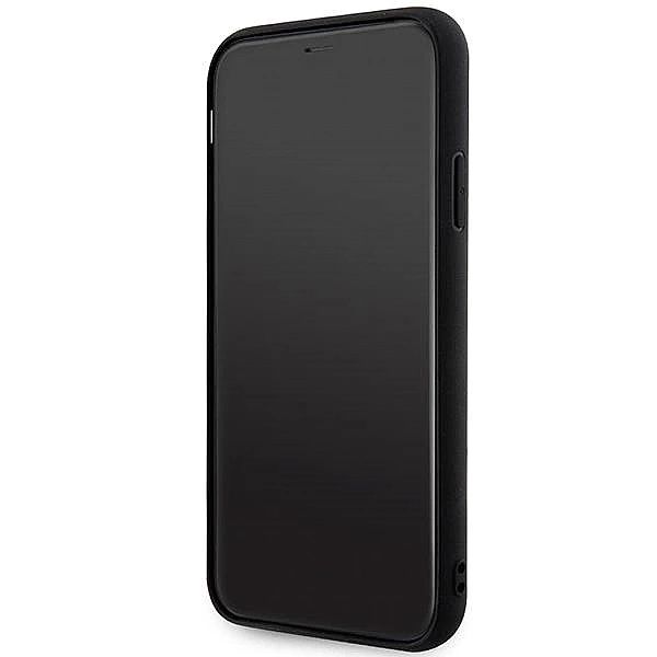 Etui Karl Lagerfeld 3D Monogram na iPhone 11 / Xr - czarne