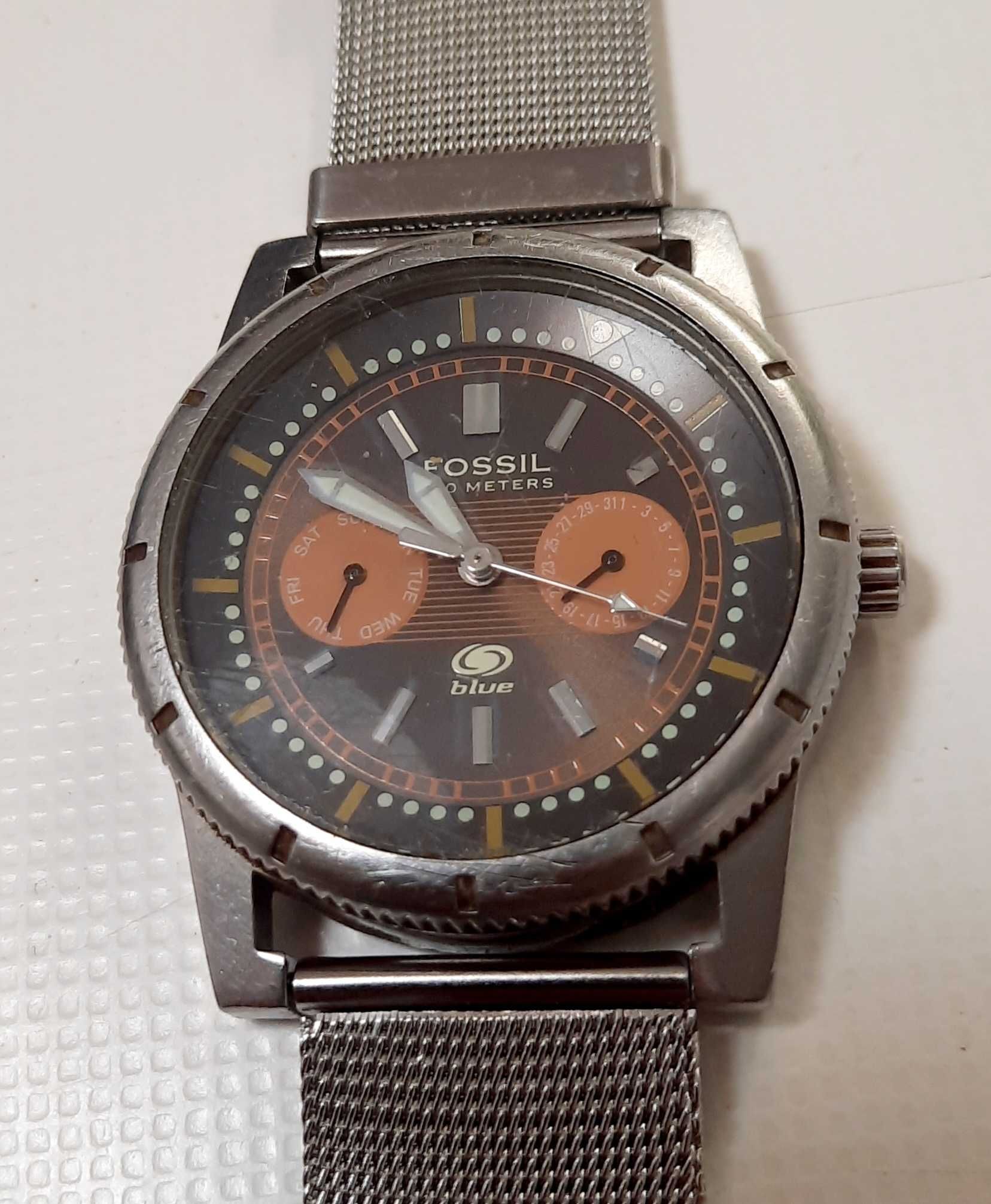 4 Relógios - Yema, Fossil, Timex e Colonial.