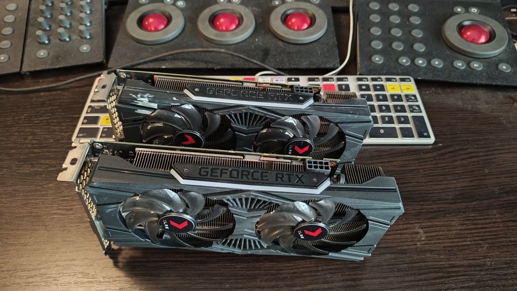 ТОП! RTX 2070 8GB PNY XLR8 з США в гарному стані!