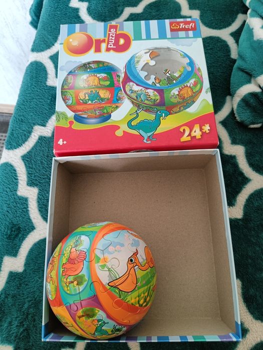 Puzzle 3 d dinozaury