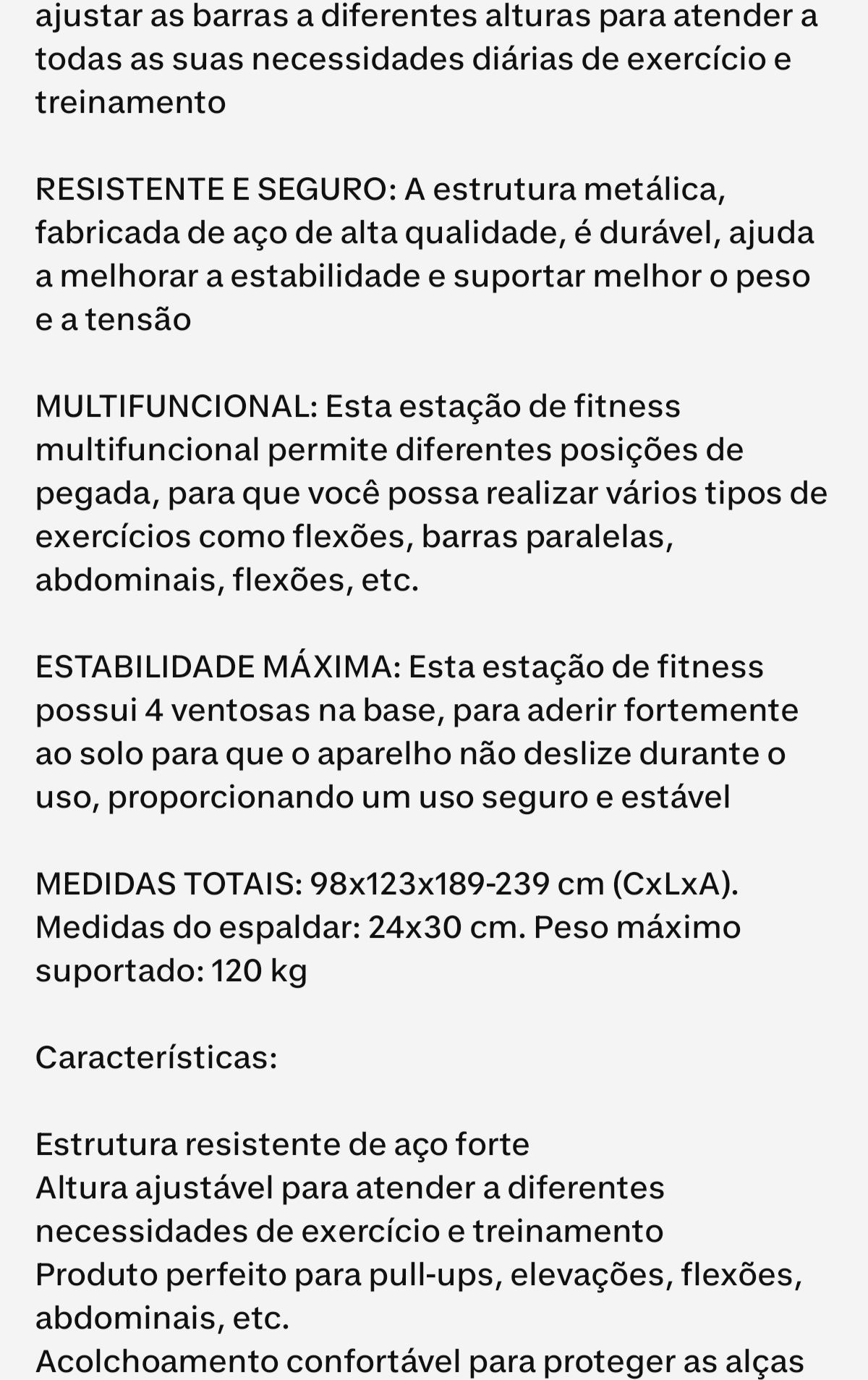 Cadeira Romana - Pull Up Bar