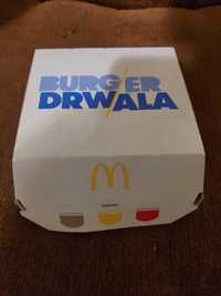 Pudełko po burgerze drwala drwal McDonald's