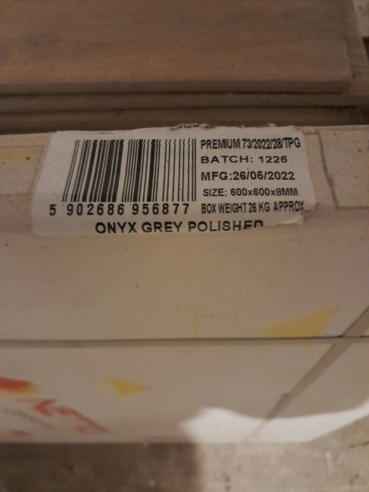 Płytki gresowe Onyx Grey