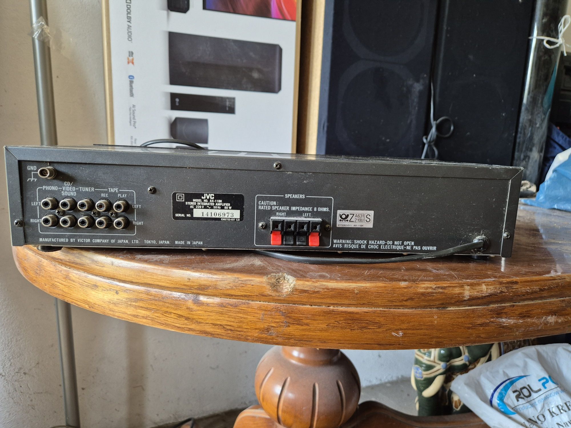 Wzmacniacz JVC ax 11bk