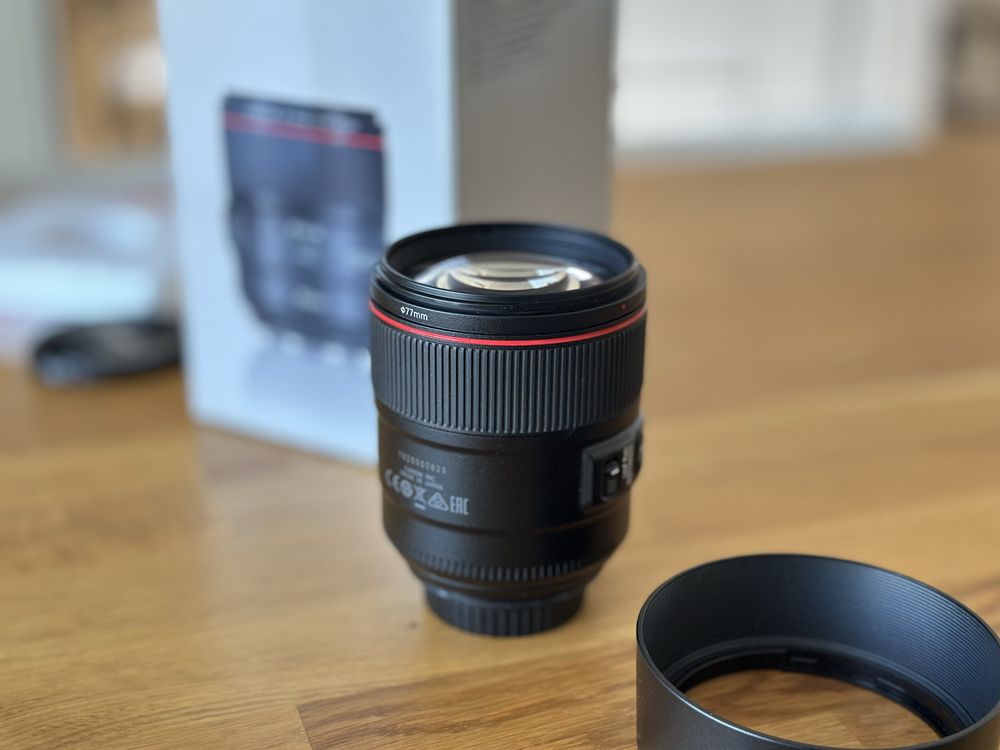 Canon 85 1.4 IS USM, nowy, koniec 2023roku
