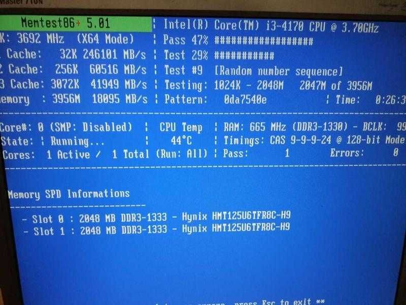Пам'ять ddr3 2gb hunix 10600 частотою 1333mhz на 8 і 16 модулів