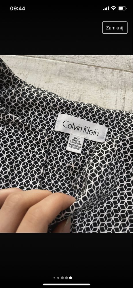 Żakiet Calvin Klein marynarka elegancka XS