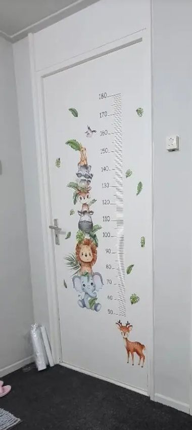 Naklejka na ścianę wzrost