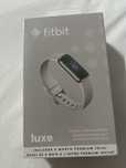Smartwatch fitbit luxe graphite stainless steel case black band