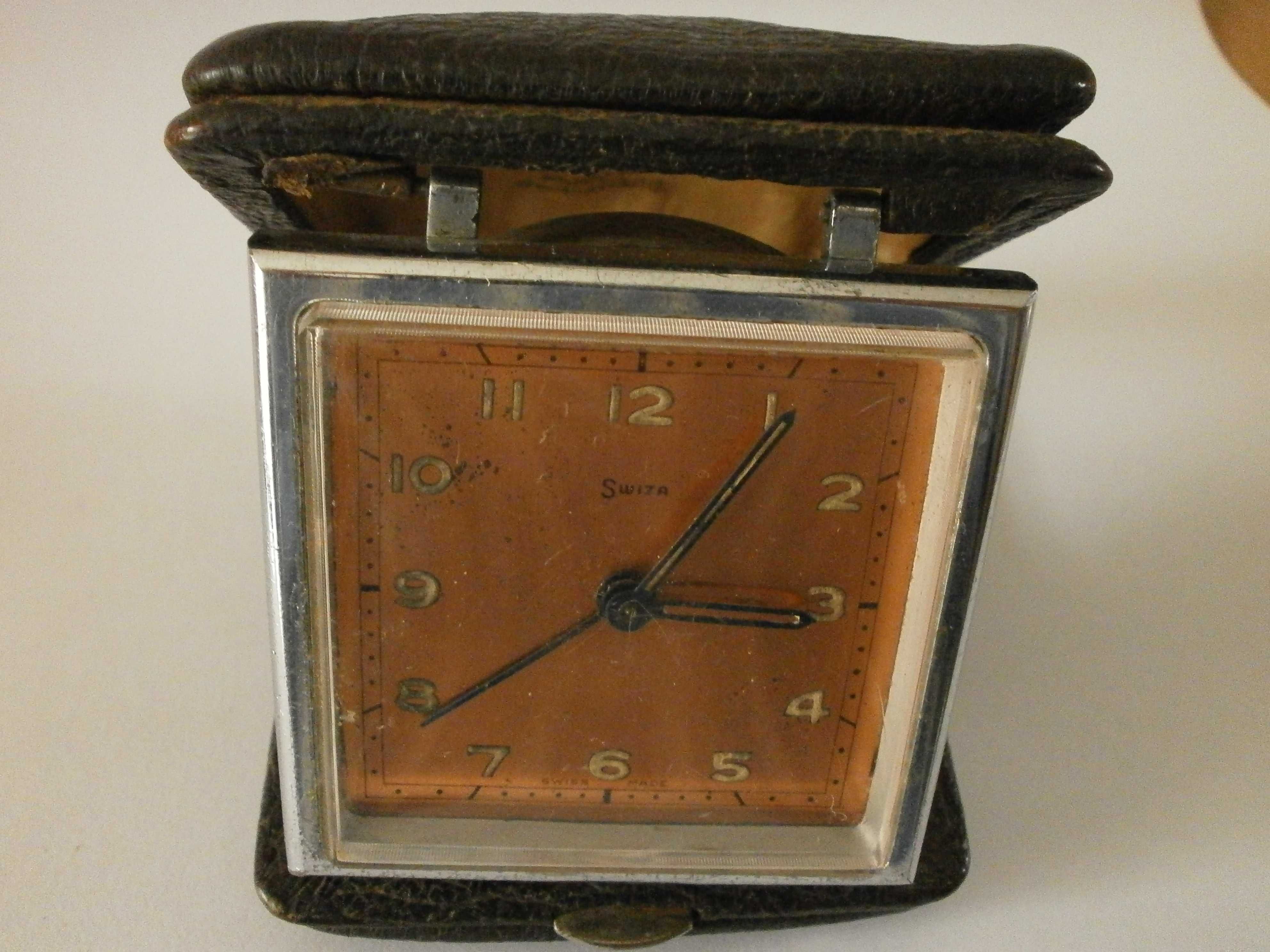 Relógio antigo despertador marca Swiza (42)