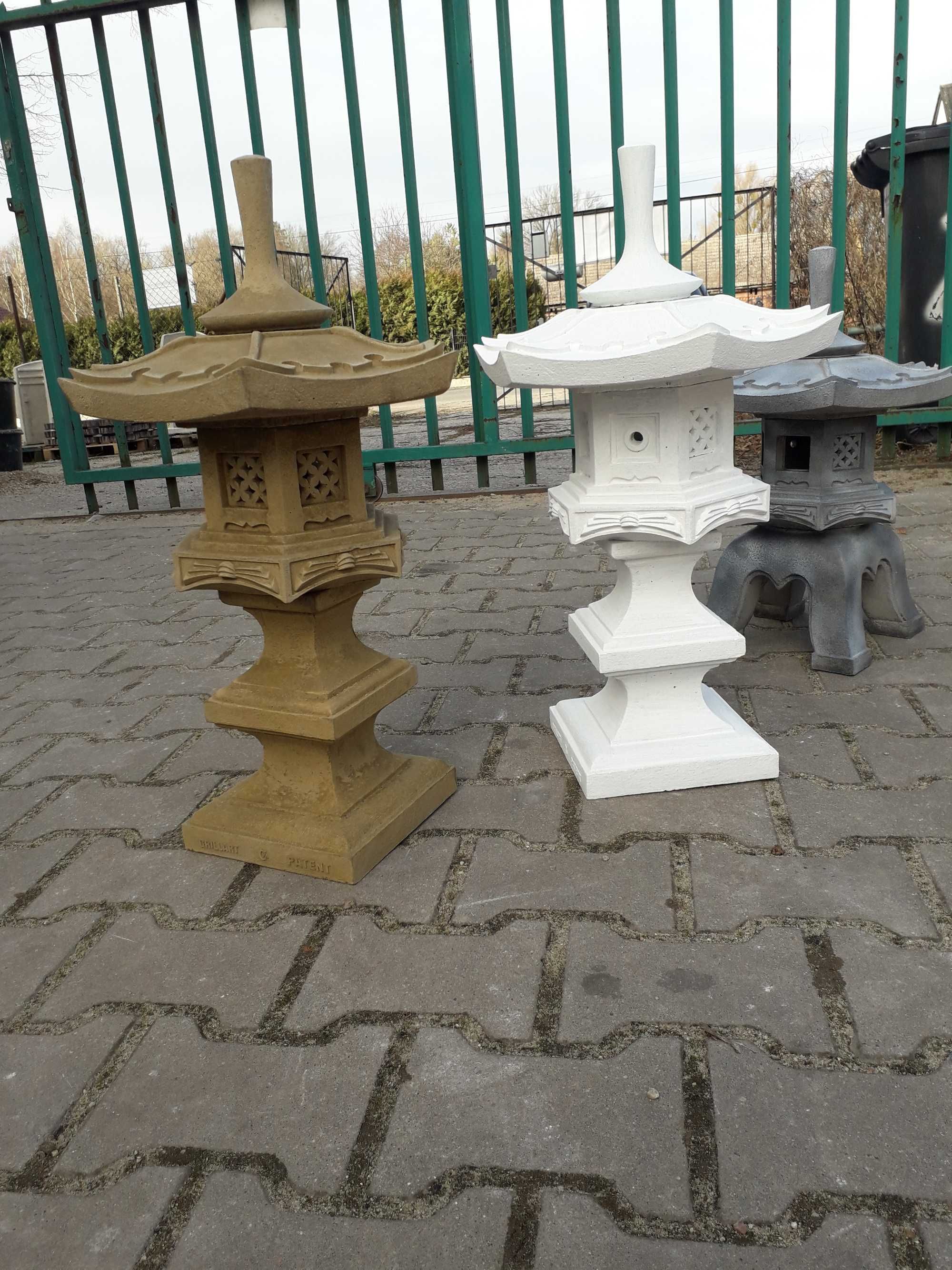 pagoda japońska , lampa, betonowa, rzeźba , dekor