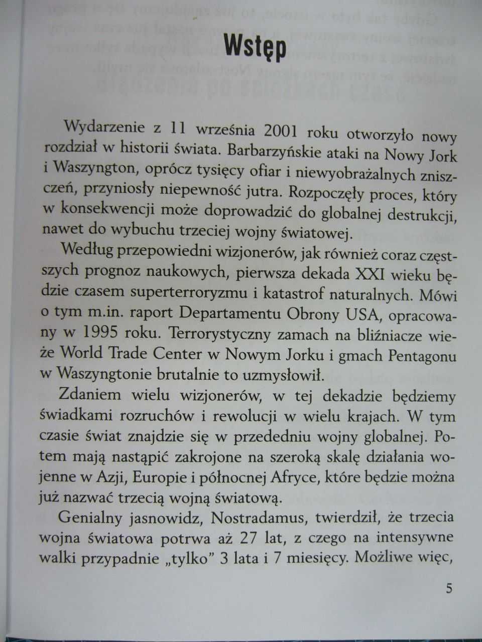 Trzecia wojna światowa według Nostradamusa - Andy Collins