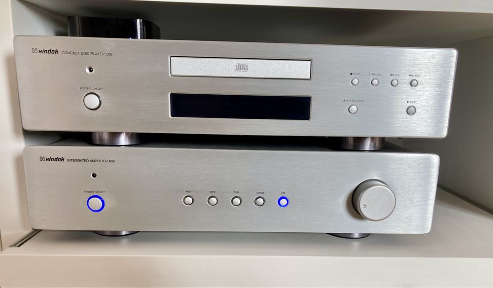 Zestaw wzmacniacz stereo XINDAC A06 + CD XINDAC C06 |  Poznań