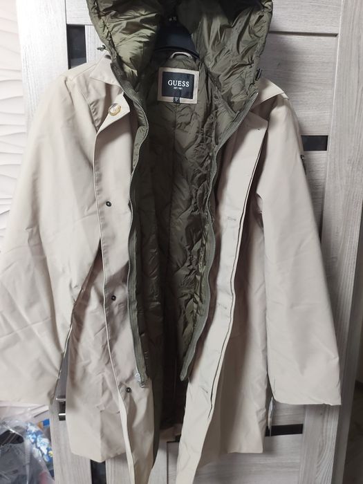 Чоловічій плащ тренч Guess XL