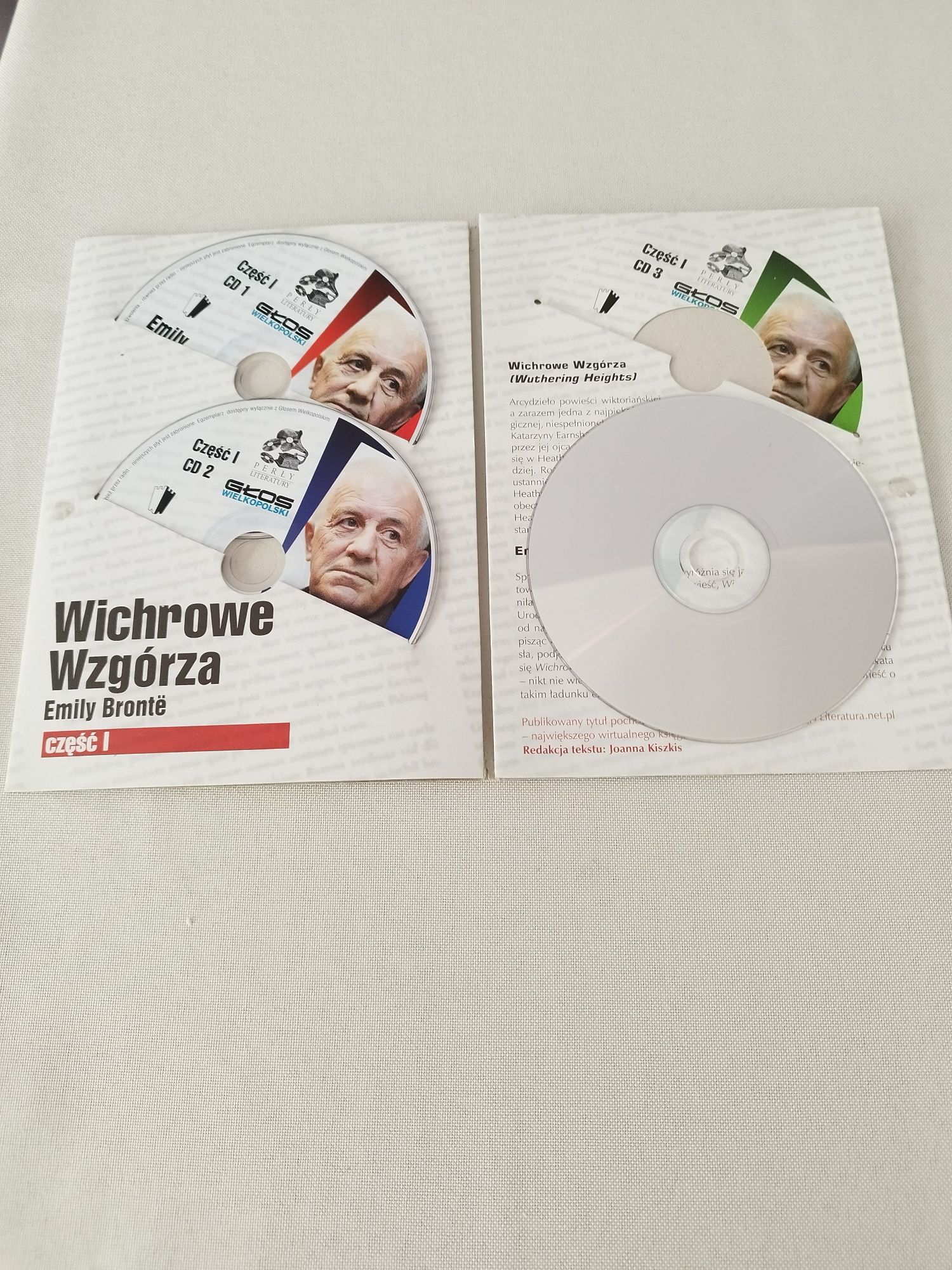 Książka na CD ,,Wichrowe Wzgórza ""