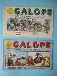 "GALOPE" Nº 1 e 2 (completo) - BDs de GREG e José Luis Salinas