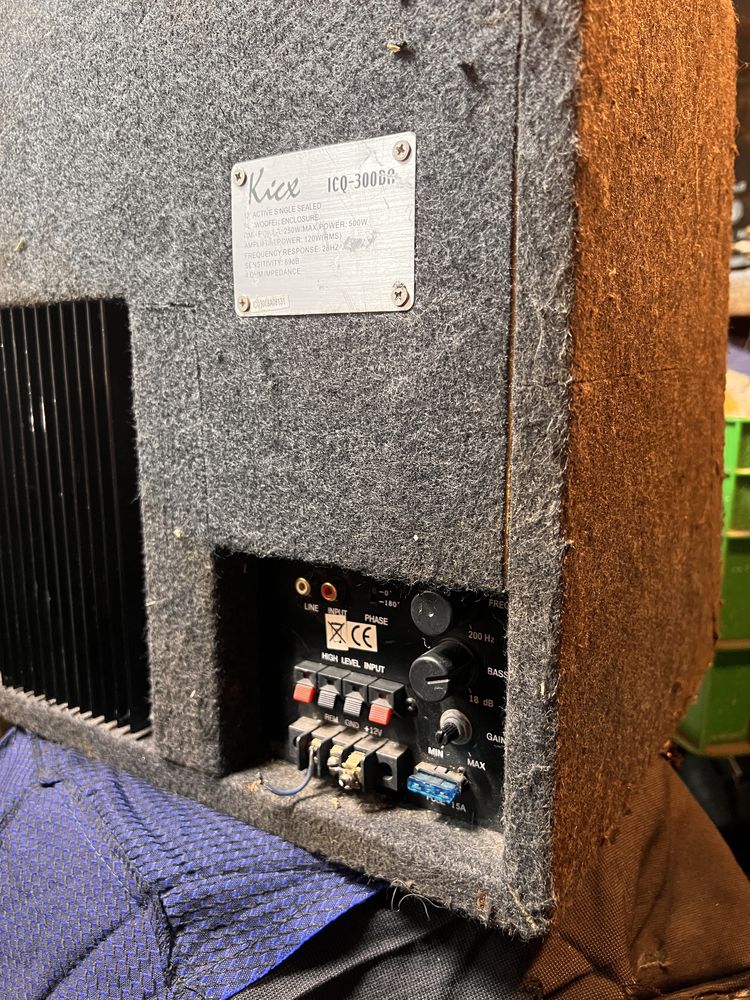Сабвуфер активний Kics ICQ-300BA