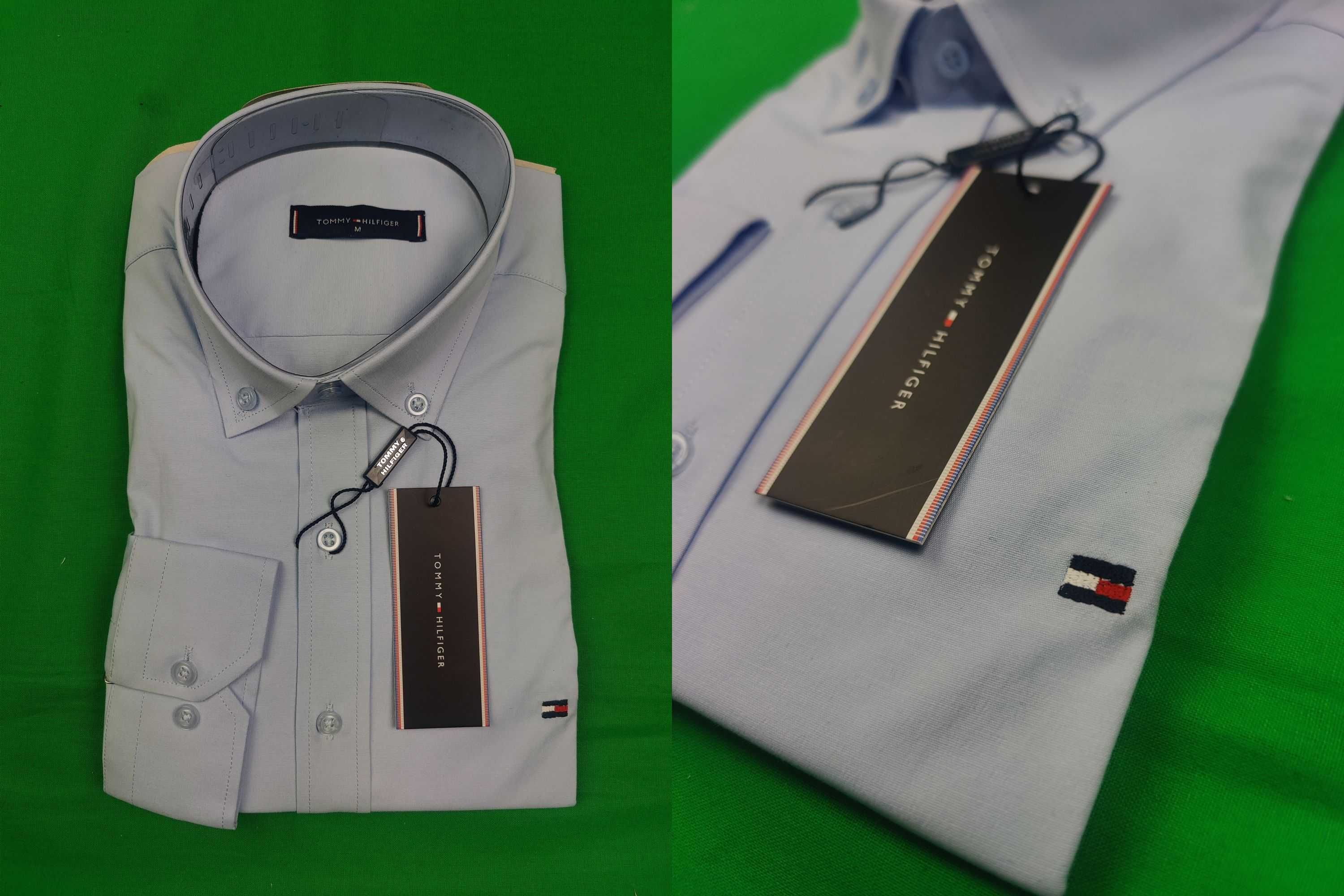 Koszule męskie M-3XL Slim Fit Tommy Hilfiger Ralph Lauren Premium