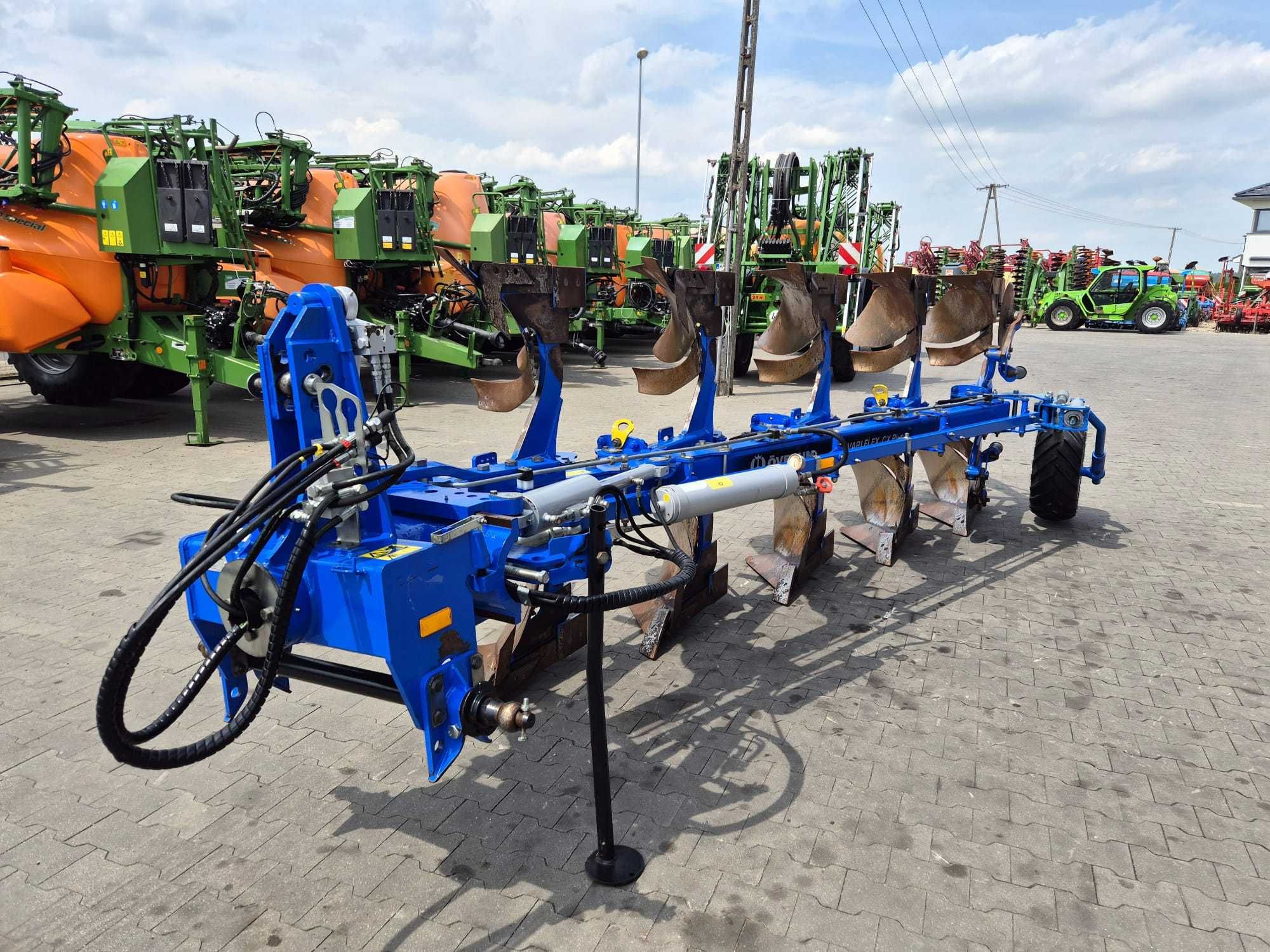 Pług Overum  Vari Flex CX Plus 2018r 5-skibowy obrotowy NON-STOP